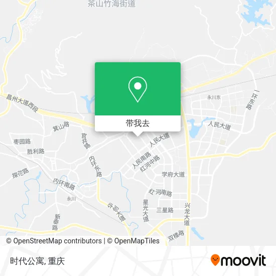 时代公寓地图
