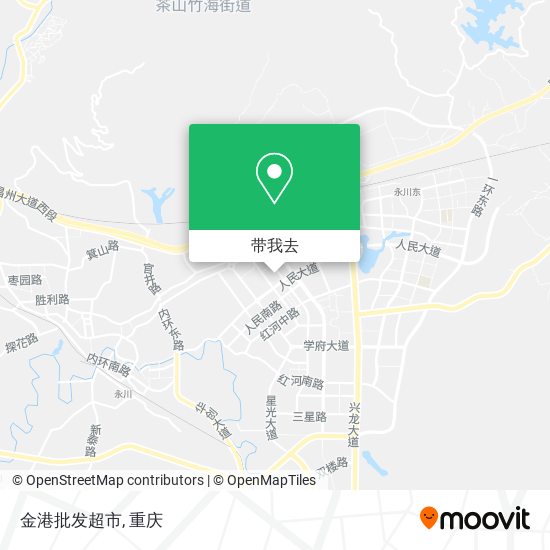 金港批发超市地图