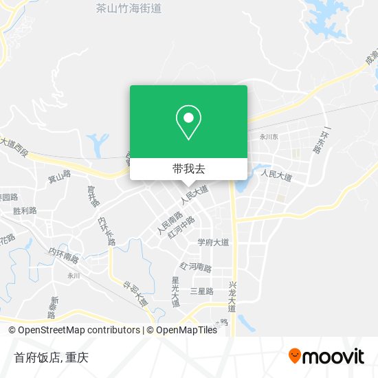 首府饭店地图