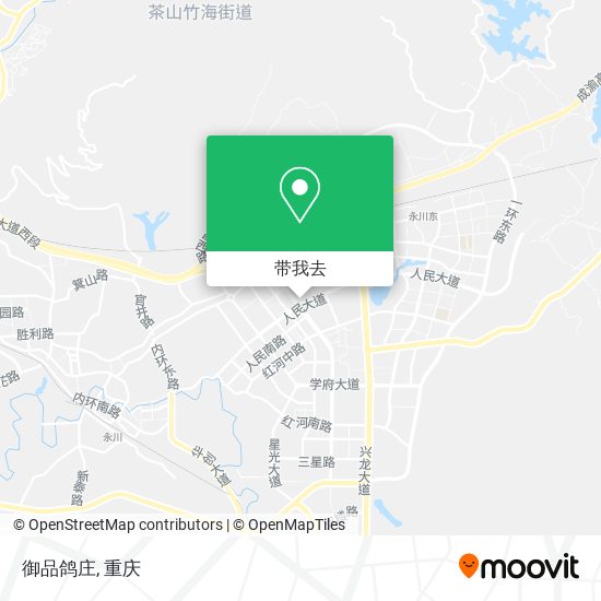 御品鸽庄地图