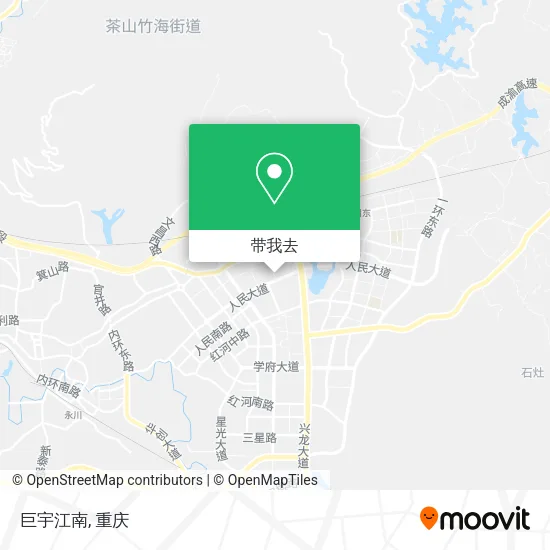 巨宇江南地图