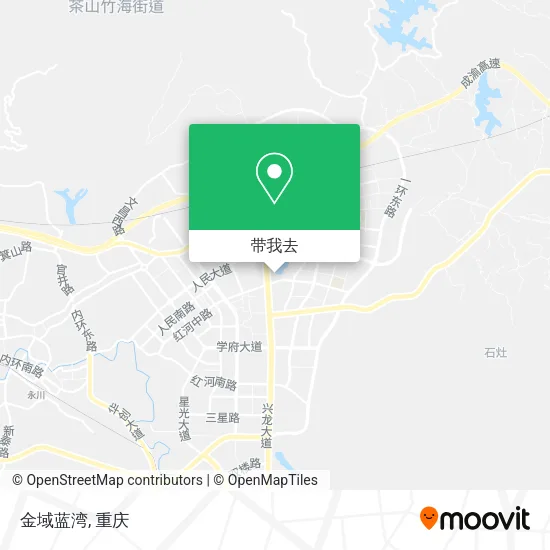 金域蓝湾地图