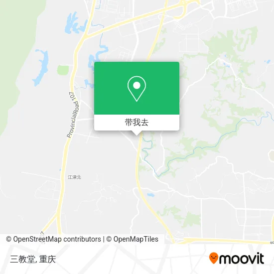 三教堂地图