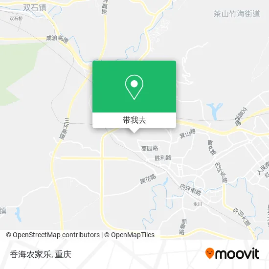 香海农家乐地图
