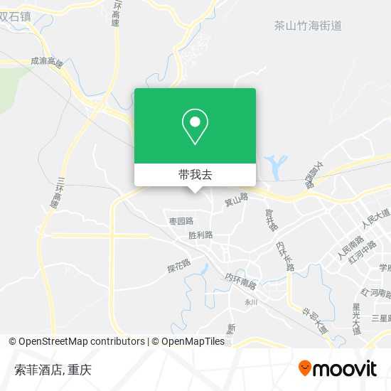 索菲酒店地图