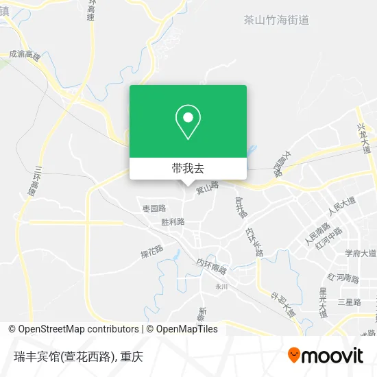 瑞丰宾馆(萱花西路)地图