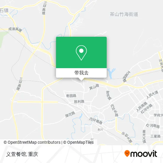 义萱餐馆地图