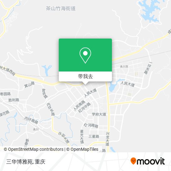三华博雅苑地图