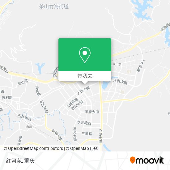红河苑地图