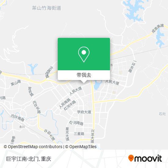 巨宇江南-北门地图
