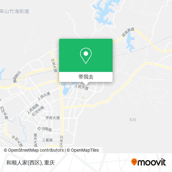 和顺人家(西区)地图