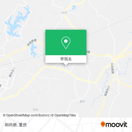 和尚桥地图