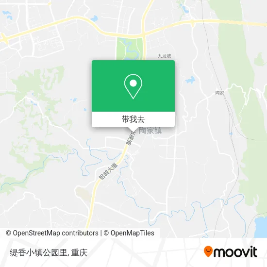 缇香小镇公园里地图