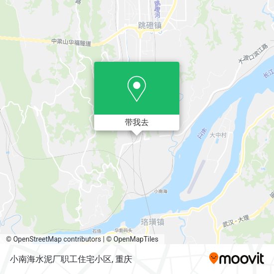 小南海水泥厂职工住宅小区地图
