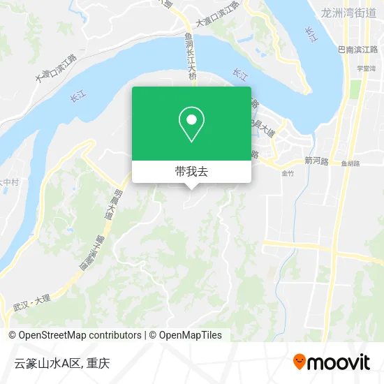 云篆山水A区地图