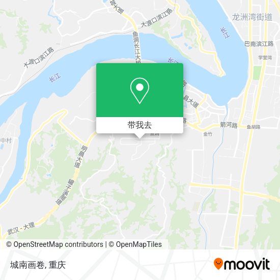城南画卷地图