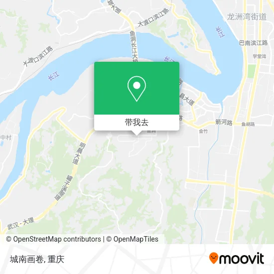 城南画卷地图