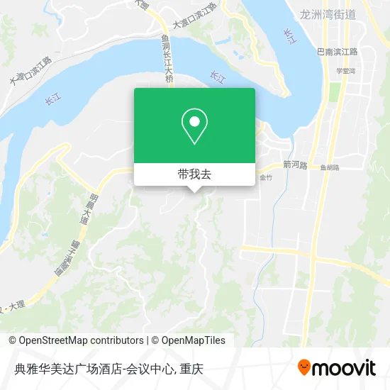 典雅华美达广场酒店-会议中心地图