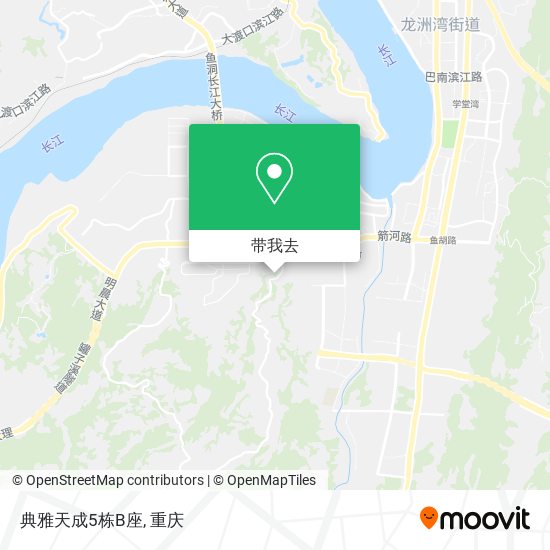 典雅天成5栋B座地图