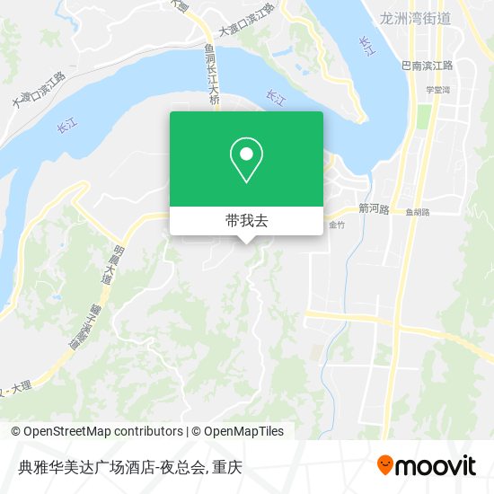 典雅华美达广场酒店-夜总会地图