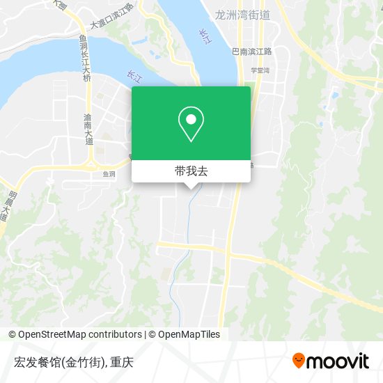 宏发餐馆(金竹街)地图