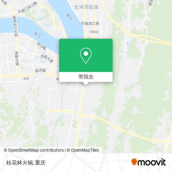桂花林火锅地图