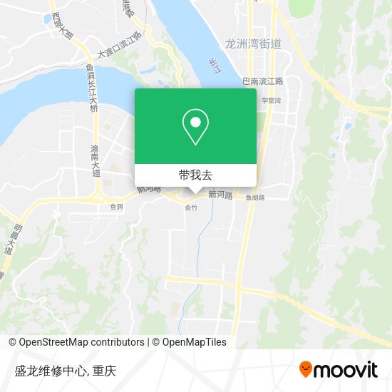 盛龙维修中心地图