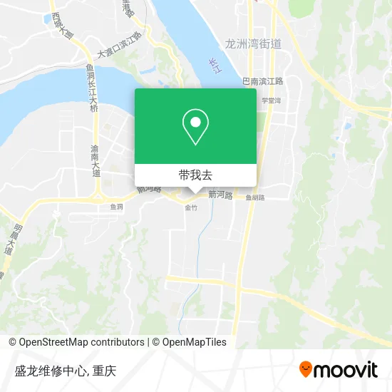 盛龙维修中心地图