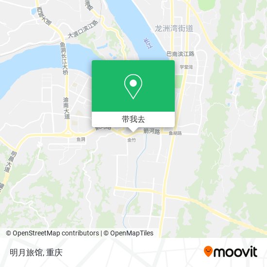 明月旅馆地图