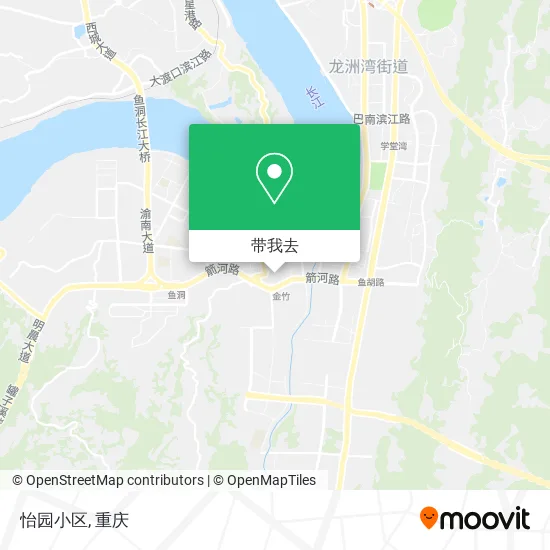 怡园小区地图