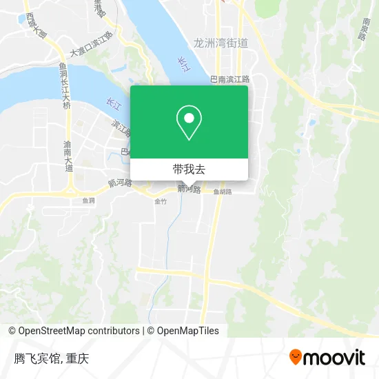腾飞宾馆地图