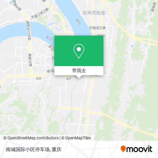 南城国际小区停车场地图