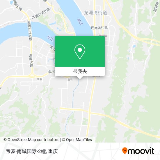 帝豪·南城国际-2幢地图