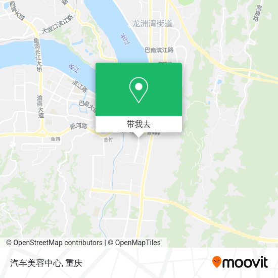 汽车美容中心地图