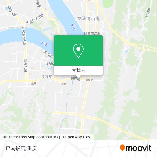 巴南饭店地图