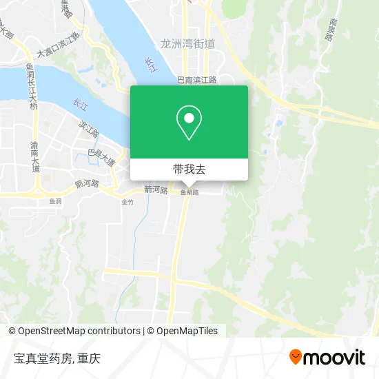 宝真堂药房地图