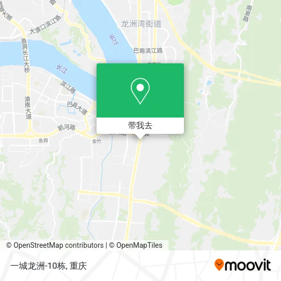 一城龙洲-10栋地图