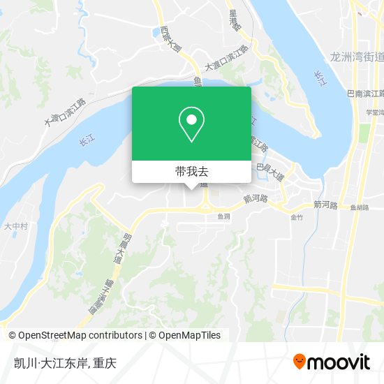 凯川·大江东岸地图