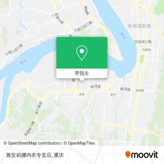 雅安莉娜内衣专卖店地图