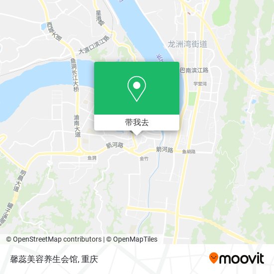 馨蕊美容养生会馆地图
