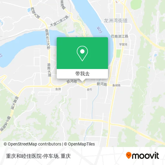 重庆和睦佳医院-停车场地图