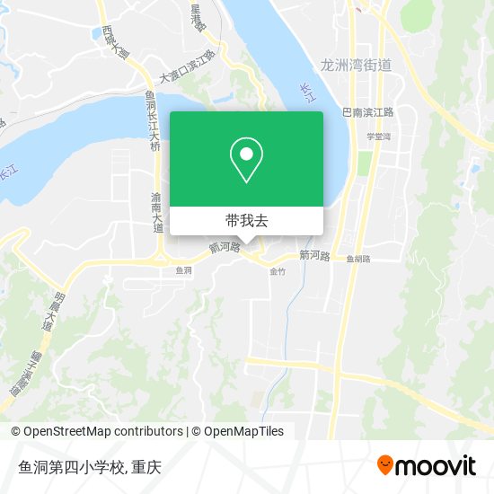 鱼洞第四小学校地图