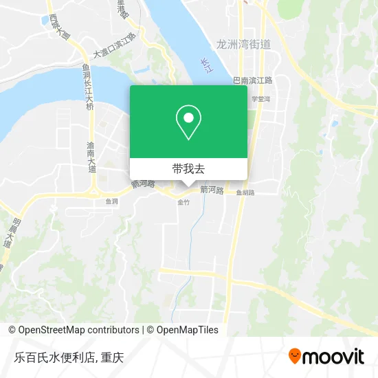 乐百氏水便利店地图