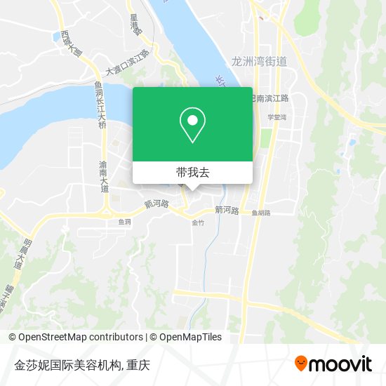 金莎妮国际美容机构地图