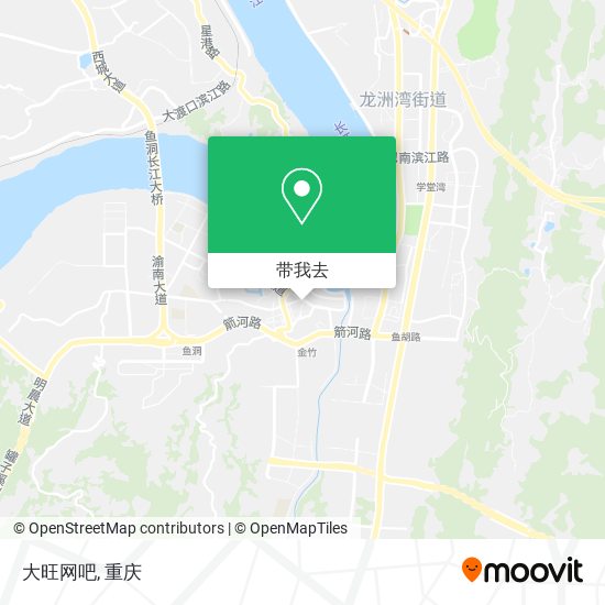 大旺网吧地图