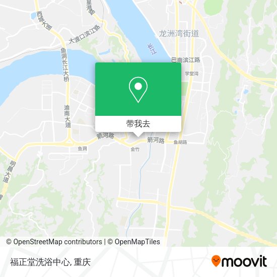 福正堂洗浴中心地图