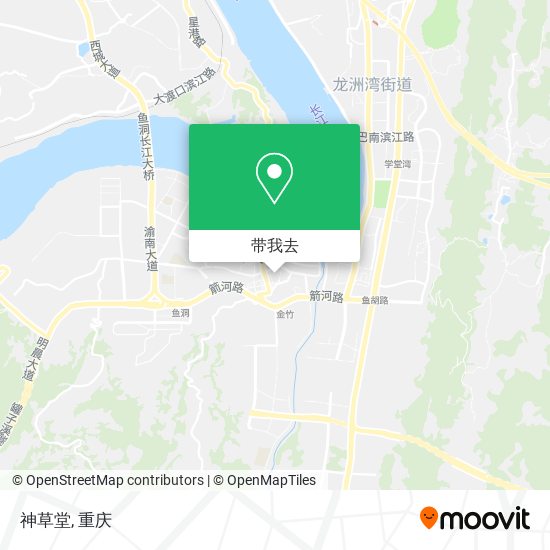 神草堂地图
