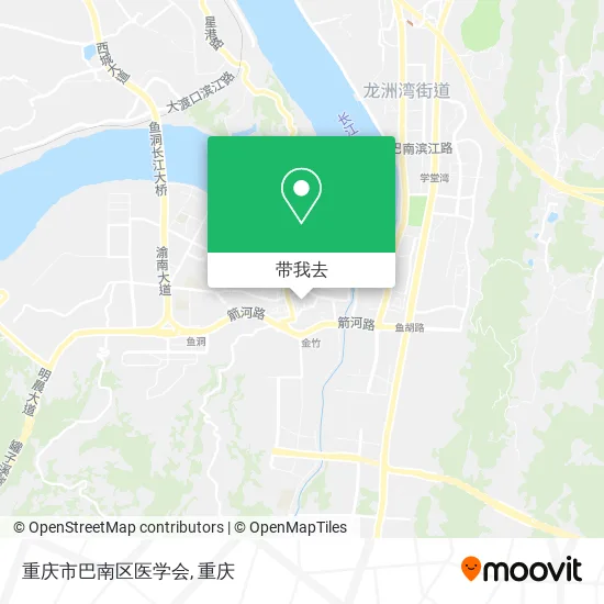 重庆市巴南区医学会地图