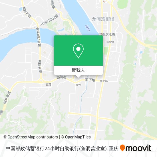 中国邮政储蓄银行24小时自助银行(鱼洞营业室)地图