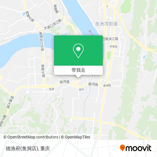 德渔府(鱼洞店)地图